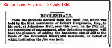 Staffordshire Advertiser 27 July 1859